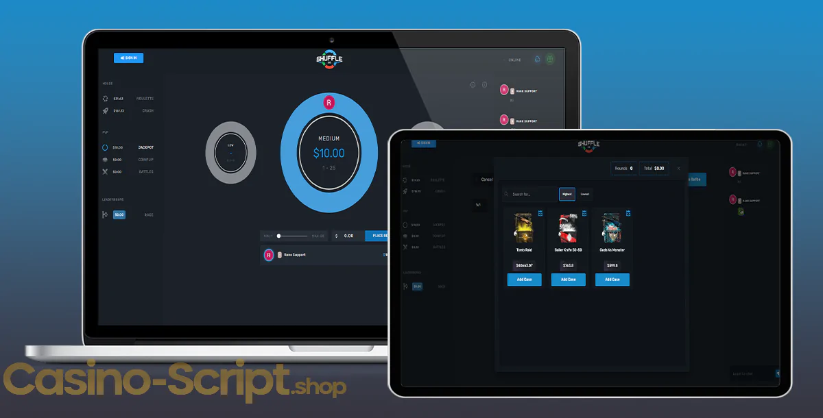 Shuffle.gg - Best Casino Source Code