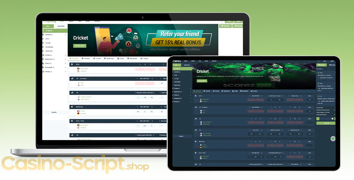 Prophecy - An Online Betting Platform Source Code